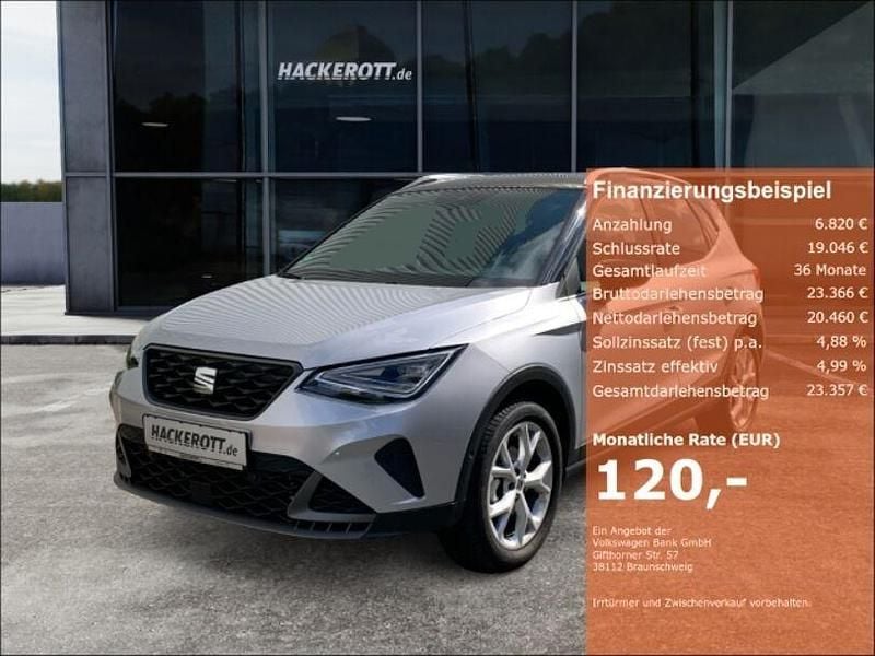 Gebraucht Seat Arona FR 150 PS (110 kW) 2024 Silber SUV