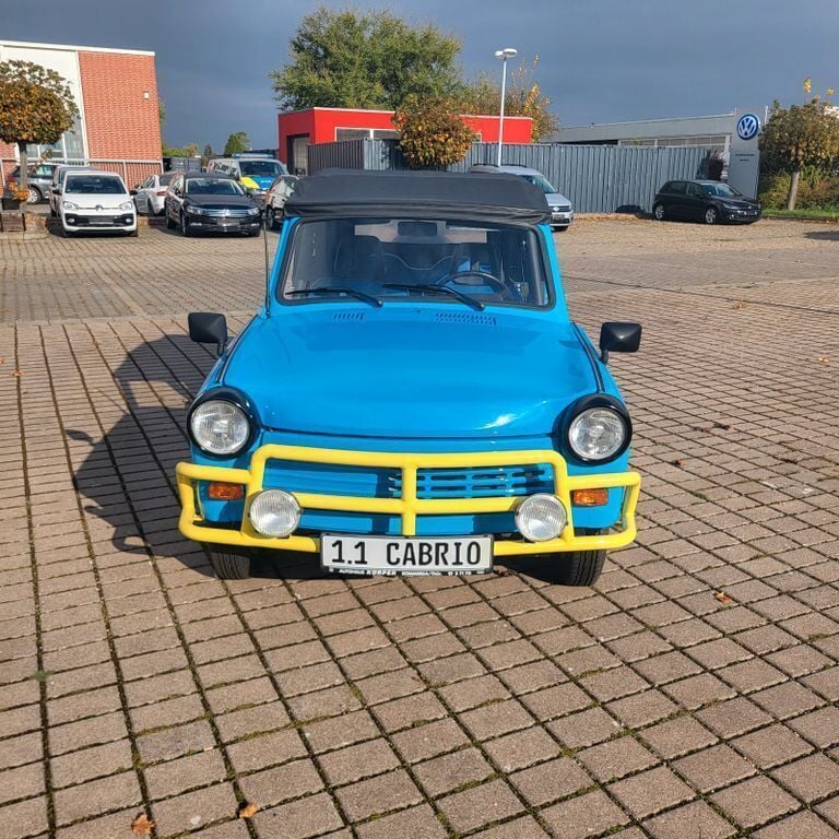 Blau Gebraucht 1991 Trabant 601 Cabrio | 26.000 € - Bild 1/4