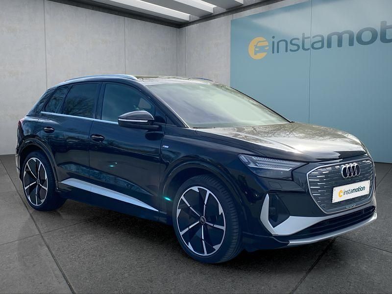 Gebraucht Audi Q4 e-tron 194 kW (265 PS) 2022 Schwarz SUV