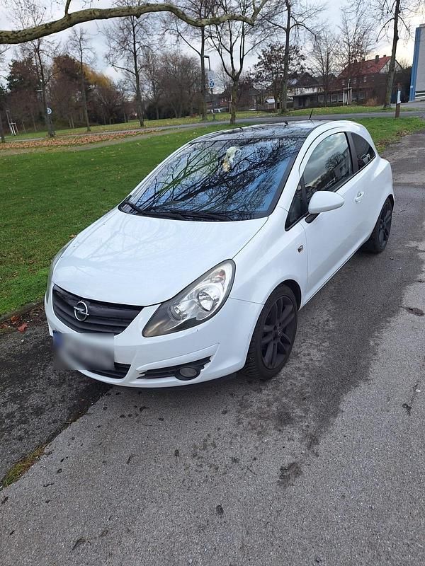 Gebraucht Opel Corsa 80 PS (58 kW) 2010 Weiß Kleinwagen