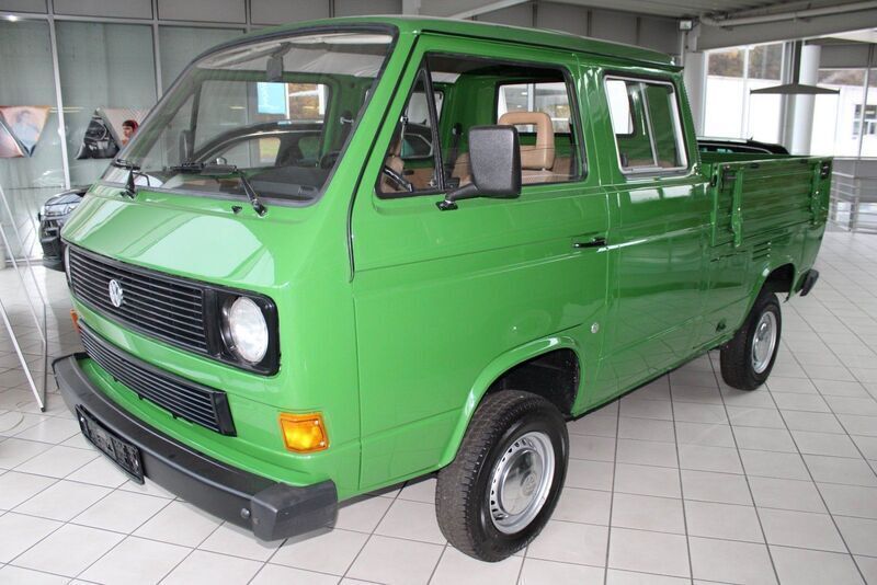 Grün Gebraucht 1985 VW T3 Van | 58.900 € - Bild 1/4