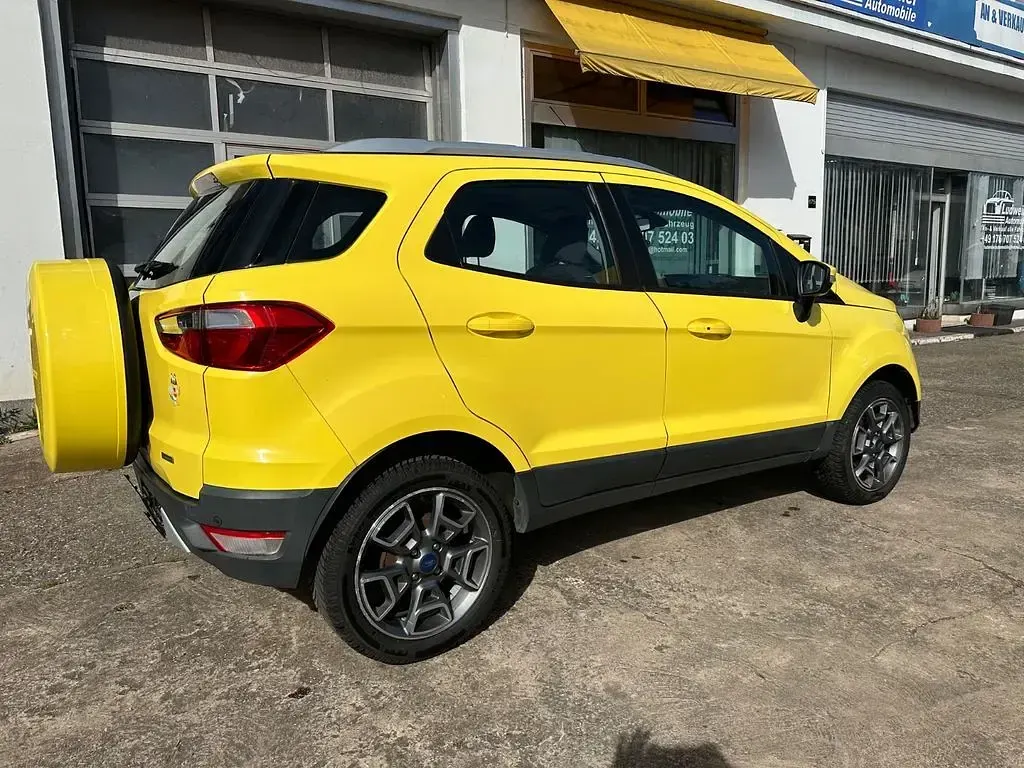 Gebraucht Ford Ecosport Titanium 125 PS (91 kW) 2015 Gelb SUV