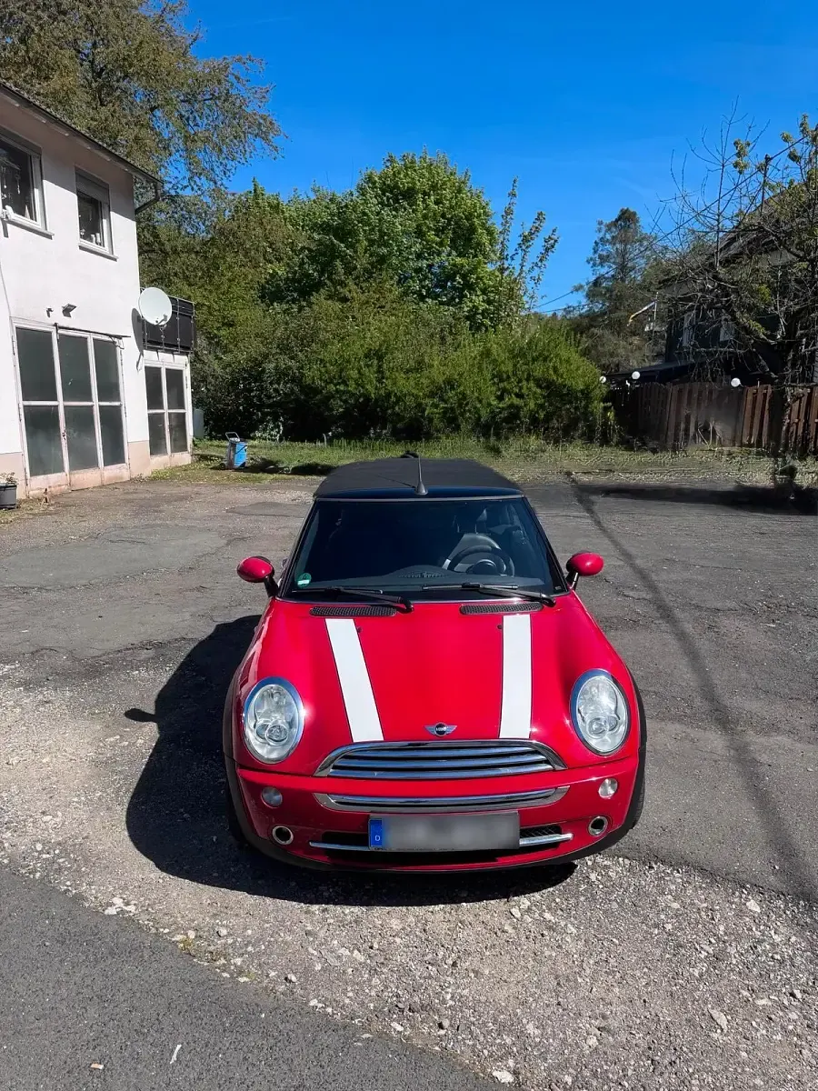 Usata Mini Cooper Cabriolet 116 CV (85 kW) 2005 Rosso Cabrio