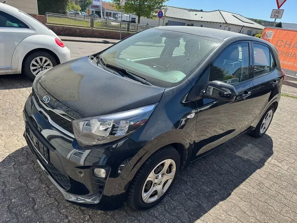 Gebraucht Kia Picanto Edition 7 67 PS (49 kW) 2017 Schwarz Kleinwagen