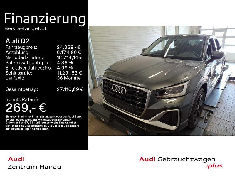 Gebraucht Audi Q2 S-Line 150 PS (110 kW) 2022 Grau SUV