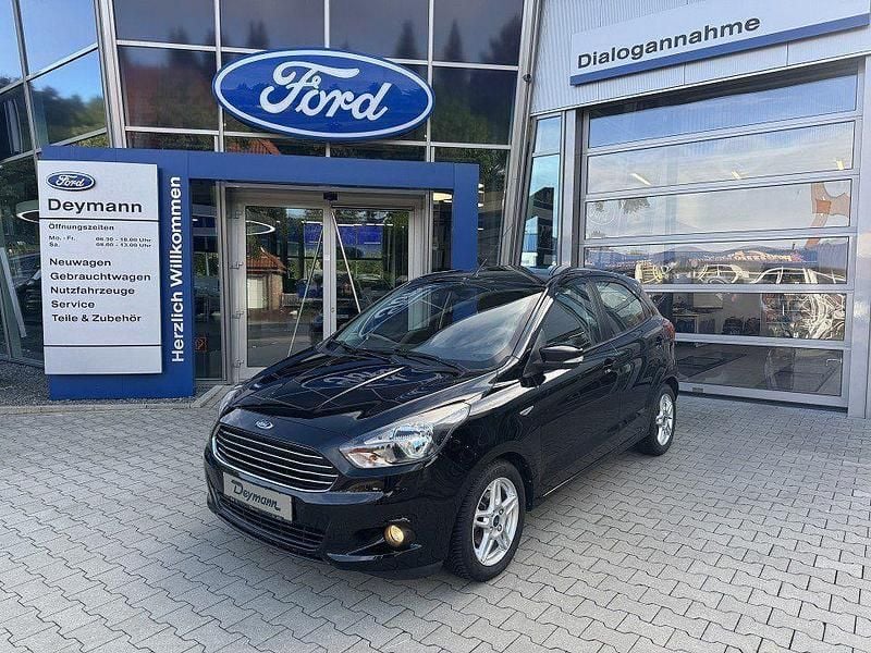 Schwarz Gebraucht 2018 Ford Ka Plus Cool & Connect Kleinwagen | 8.490 € (Guter Preis) - Bild 1/4