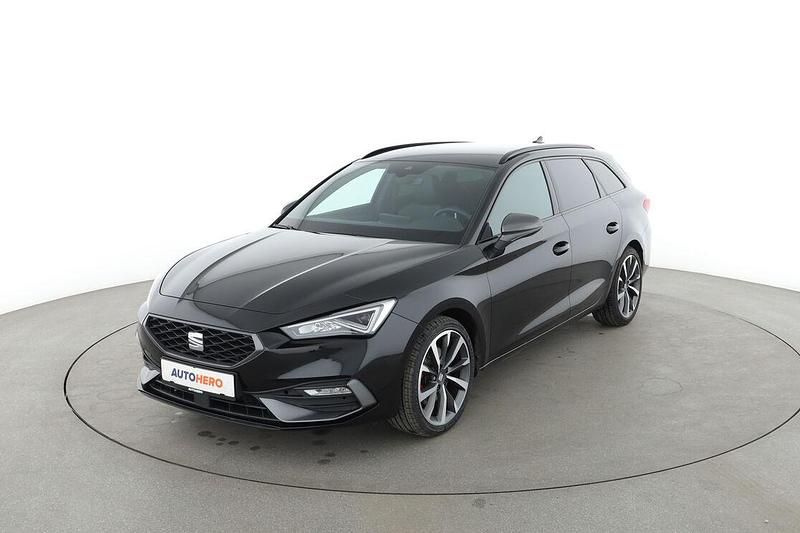 Schwarz Gebraucht 2021 Seat Leon FR Kombi | 21.730 € (Etwas zu teuer) - Bild 1/3