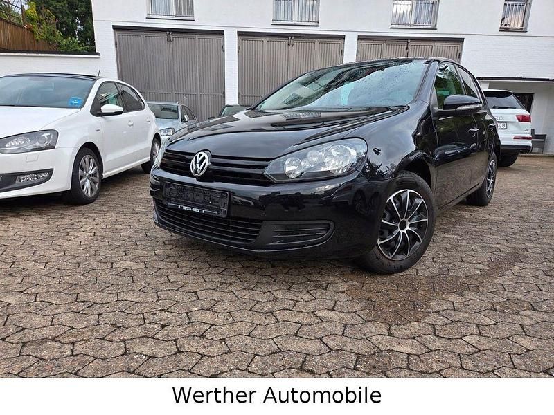 Schwarz Gebraucht 2010 VW Golf VI Trendline Limousine | 3.950 € (Fairer Preis) - Bild 1/4