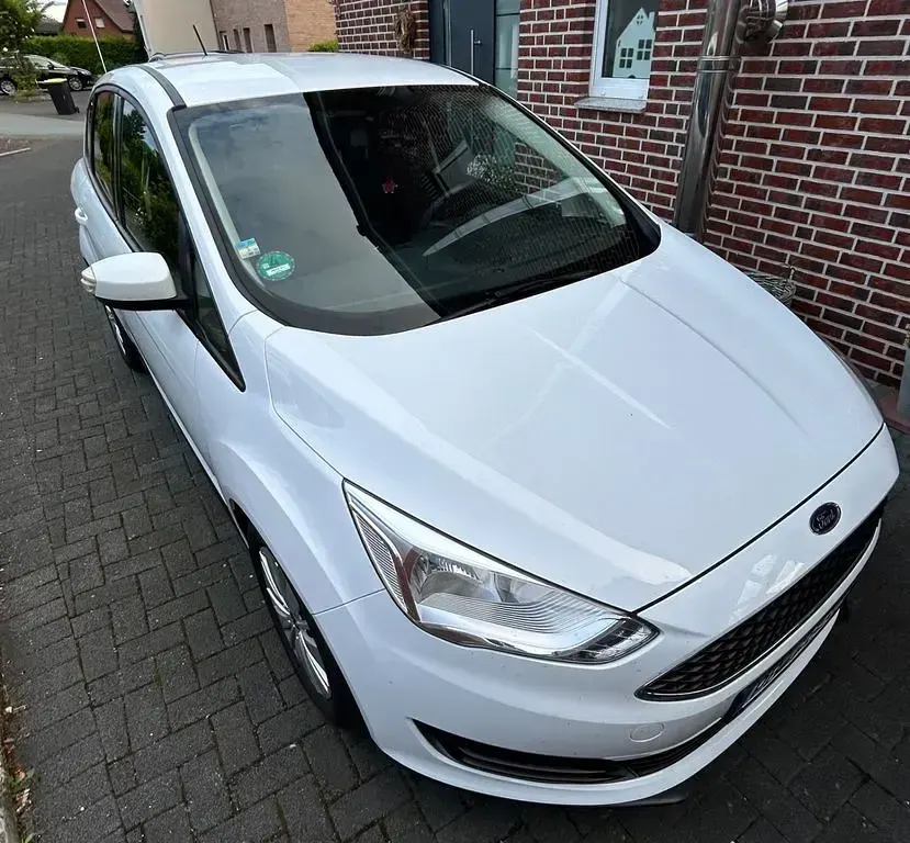 Gebraucht Ford C-MAX Trend 125 PS (91 kW) 2018 Weiß Van / Kleinbus