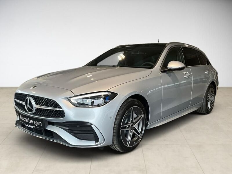 Silber Gebraucht 2025 Mercedes C300e AMG line Limousine | 59.880 € (Fairer Preis) - Bild 1/4