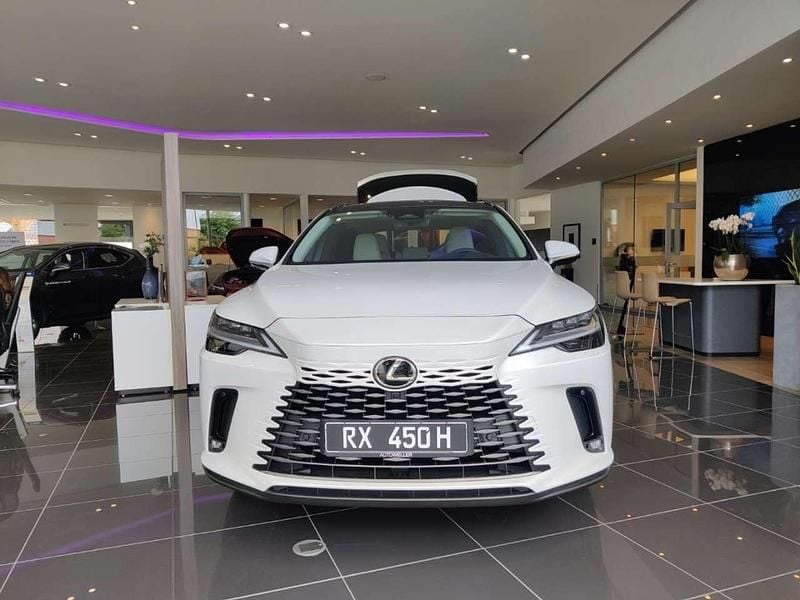 Weiss Neu 2025 Lexus RX450h Executive Line SUV | 77.990 € (Fairer Preis) - Bild 1/3