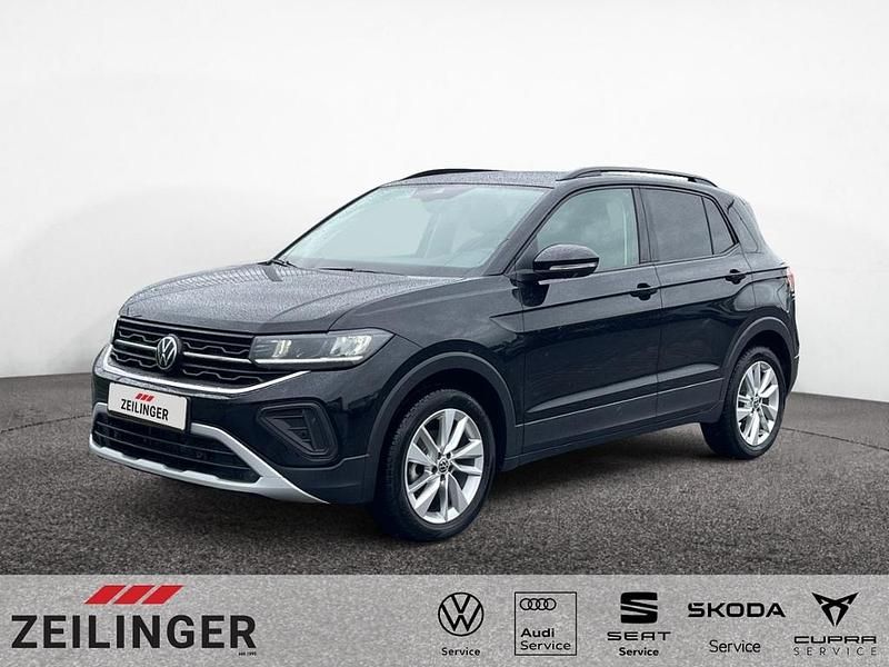 Schwarz Gebraucht 2025 VW T-Cross Life SUV | 25.080 € (Fairer Preis) - Bild 1/4