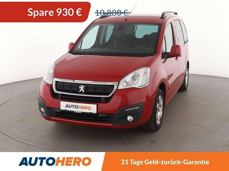 Rot Gebraucht 2015 Peugeot Partner Allure Van / Kleinbus | 9.950 € (Fairer Preis) - Bild 1/3