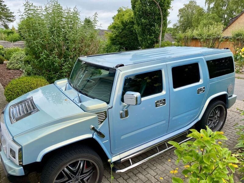 Blau Gebraucht 2006 Hummer H2 SUV | 44.000 € (Guter Preis) - Bild 1/4