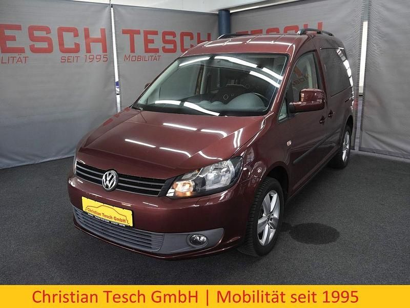 Gebraucht VW Caddy Trendline 105 PS (77 kW) 2011 Rot Van / Kleinbus