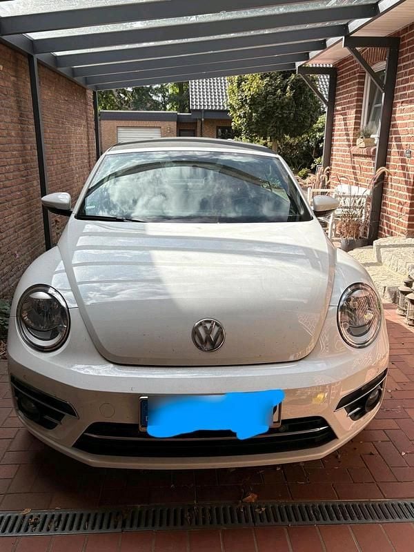 Weiß Gebraucht 2018 VW Beetle Exclusive Cabrio | 17.000 € (Fairer Preis) - Bild 1/4