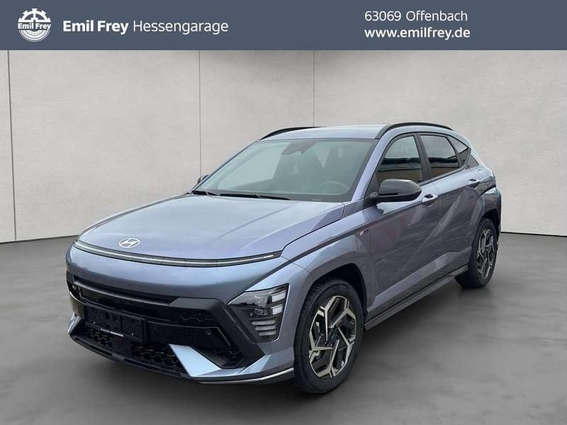 Meta blue mineraleffekt Neu 2025 Hyundai Kona N Line SUV | 29.650 € (Guter Preis) - Bild 1/4