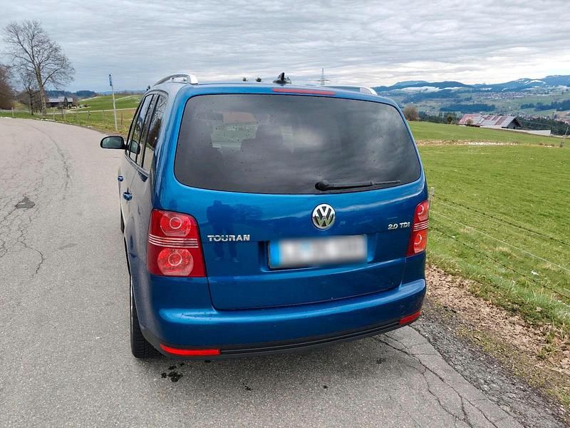 Gebraucht VW Touran Highline 140 PS (102 kW) 2007 Blau Van / Kleinbus