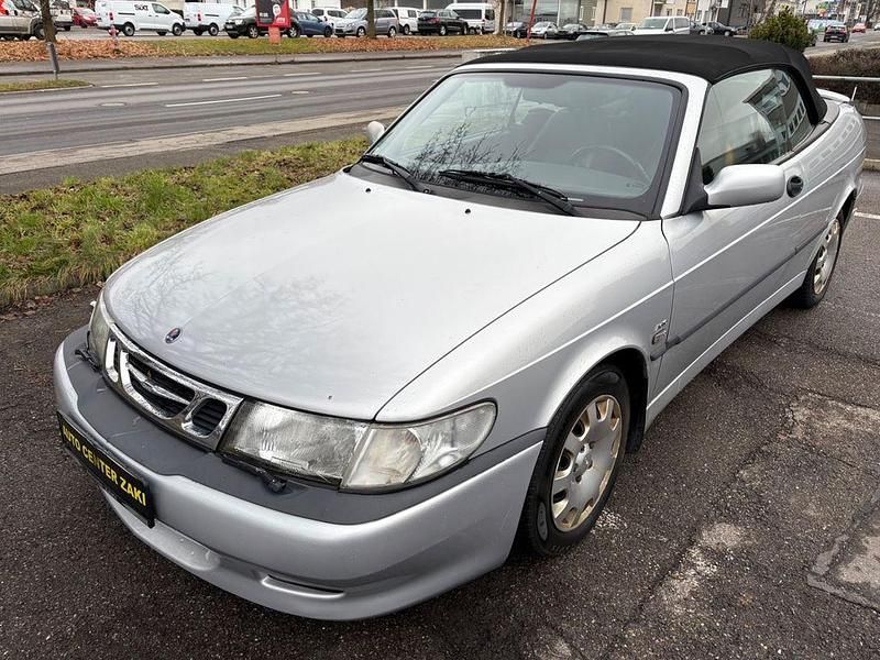Silber Gebraucht 2003 Saab 9-3 Cabriolet Cabrio | 2.950 € - Bild 1/4