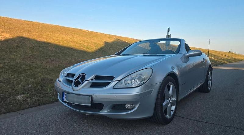 Gebraucht Mercedes SLK200 163 PS (119 kW) 2005 Silber Cabrio