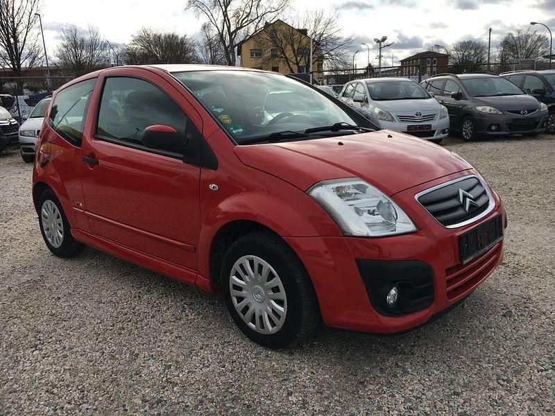 Gebraucht Citroën C2 VTR Sport 73 PS (53 kW) 2009 Rot Kleinwagen