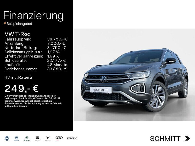 Grau Gebraucht 2022 VW T-Roc Beats SUV | 38.750 € - Bild 1/4