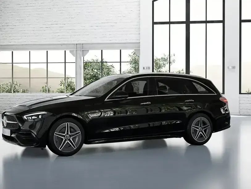 Gebraucht Mercedes C220 AMG 2023 Schwarz