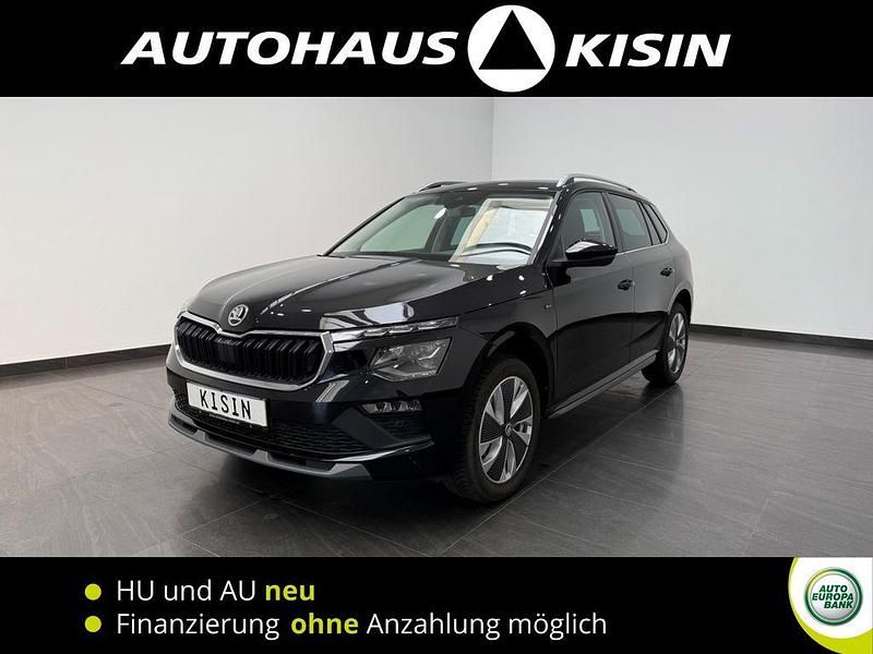 Black metallic Gebraucht 2024 Skoda Kamiq Selection SUV | 22.900 € (Guter Preis) - Bild 1/4