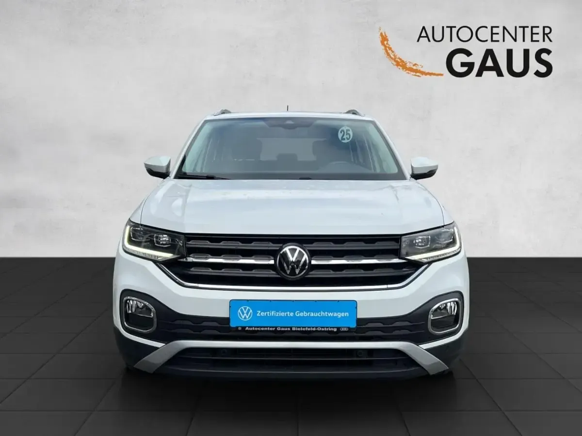 Gebraucht VW T-Cross Style 110 PS (80 kW) 2022 Weiß SUV