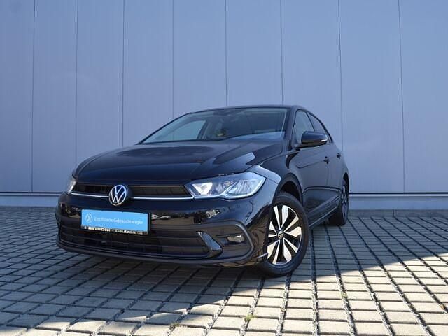 Gebraucht VW Polo IQ Drive 95 PS (69 kW) 2024 Schwarz (deep black perleffekt) Limousine