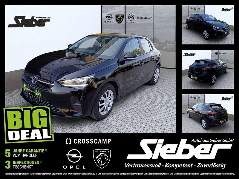 Diamant schwarz/karbon schwarz Gebraucht 2022 Opel Corsa Edition Kleinwagen | 12.990 € (Fairer Preis) - Bild 1/4