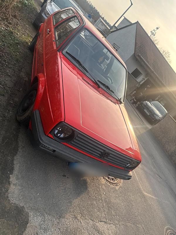 Gebraucht VW Golf II 54 PS (39 kW) 1985 Rot Kleinwagen