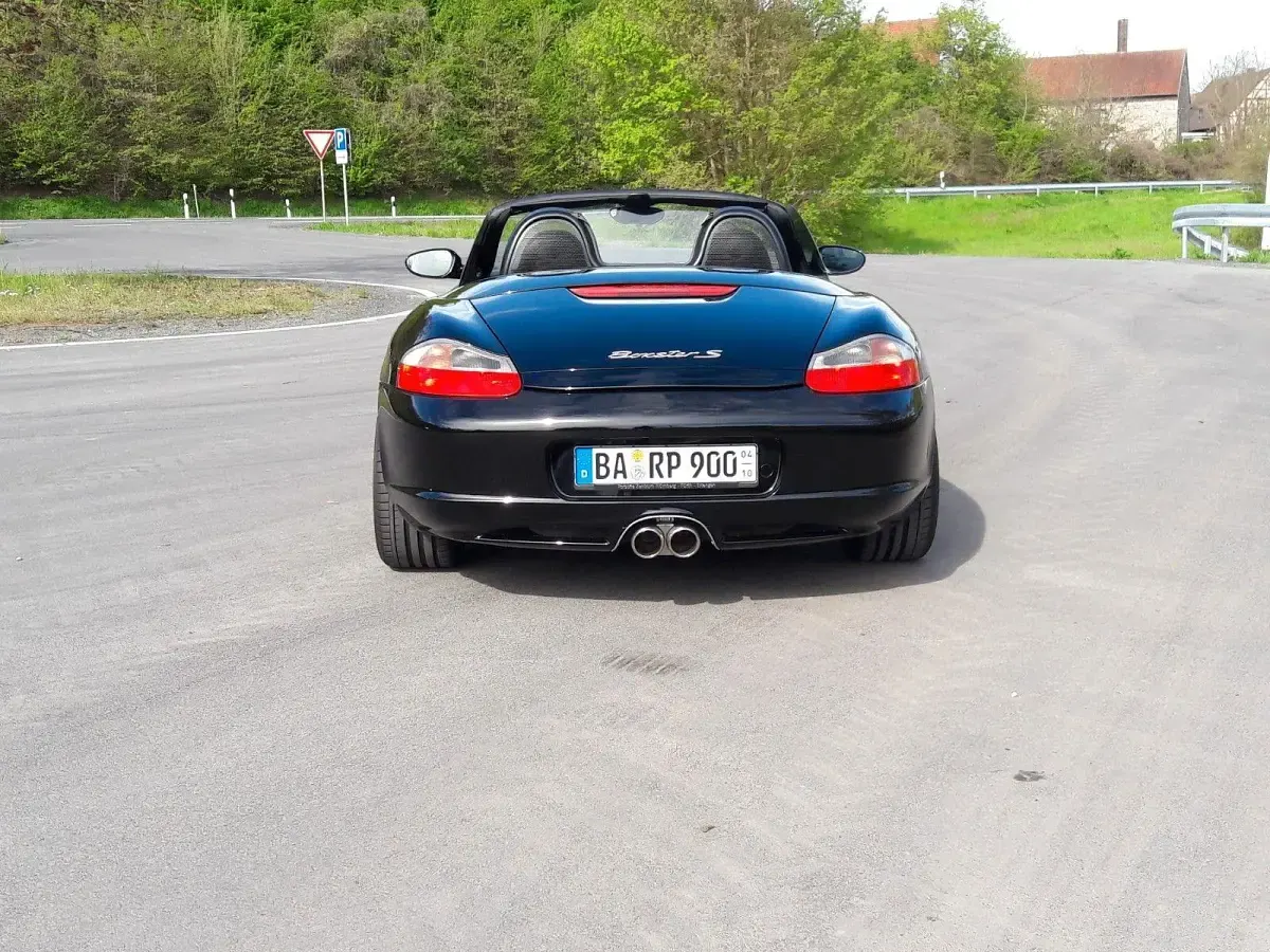 Gebraucht Porsche Boxster S 260 PS (191 kW) 2004 Schwarz Cabrio