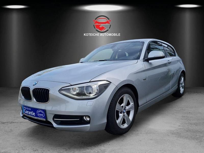 Gebraucht BMW 116 Efficient Dynamics 116 PS (85 kW) 2014 Silber (glaciersilber) Kleinwagen