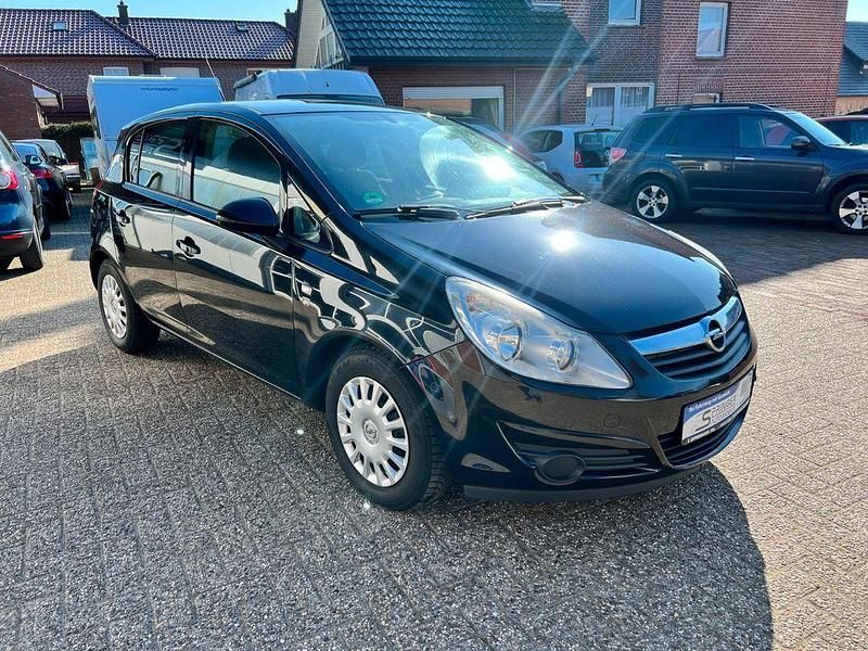 Gebraucht Opel Corsa Edition 87 PS (63 kW) 2010 Schwarz Kleinwagen