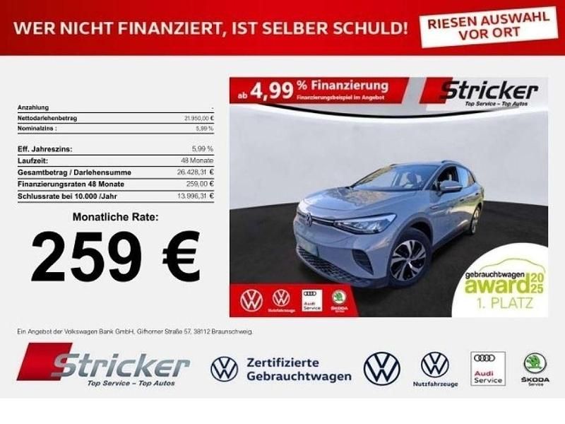 Mondsteingrau Gebraucht 2022 VW ID.4 Pure SUV | 21.950 € (Superpreis) - Bild 1/3