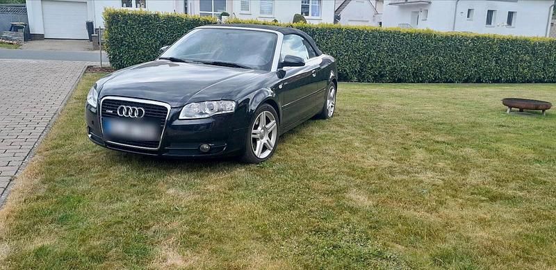 Schwarz Gebraucht 2007 Audi A4 Cabriolet S-Line Cabrio | 5.500 € - Bild 1/4