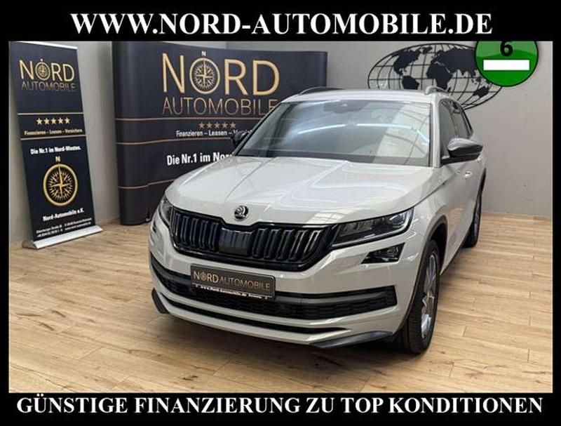 Grau Gebraucht 2021 Skoda Kodiaq SportLine SUV | 34.490 € (Fairer Preis) - Bild 1/1