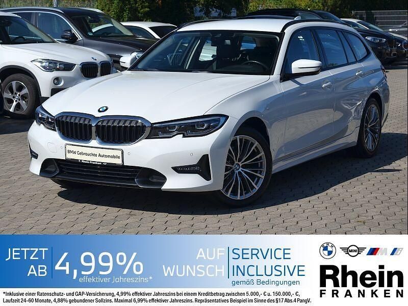 Weiß Gebraucht 2022 BMW 320 Sport Line Limousine | 25.680 € (Guter Preis) - Bild 1/4