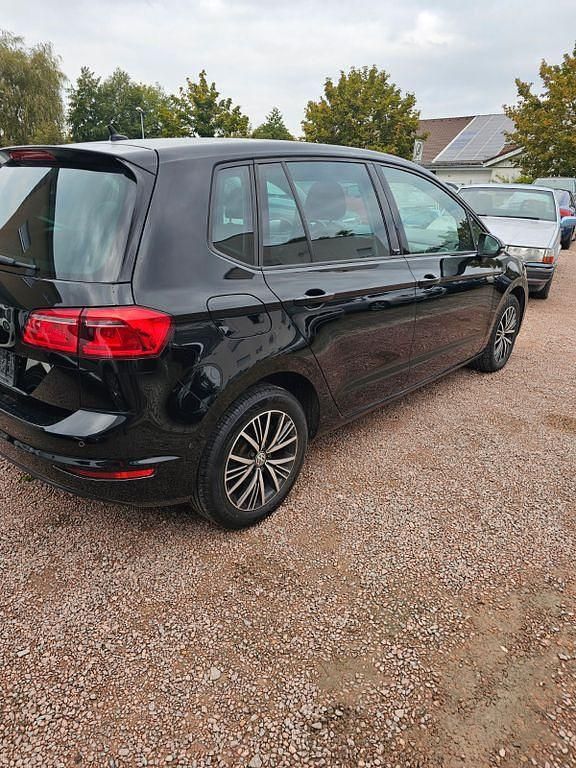 Gebraucht VW Golf Sportsvan Allstar 110 PS (80 kW) 2016 Schwarz Van / Kleinbus