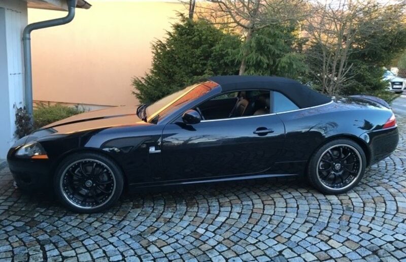 Schwarz Gebraucht 2007 Jaguar XK Cabrio | 32.500 € (Teuer) - Bild 1/4