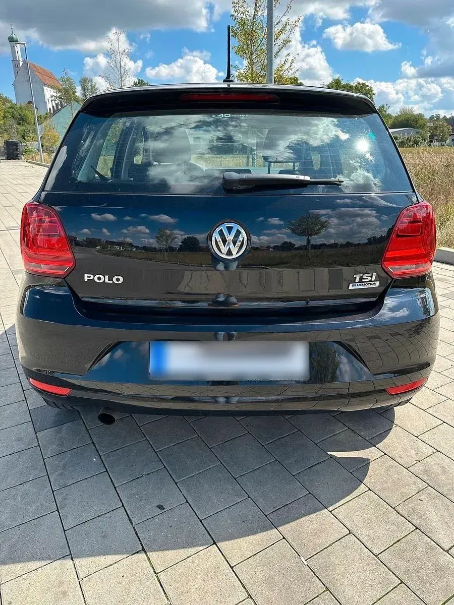 Gebraucht VW Polo Comfortline 90 PS (66 kW) 2015 Schwarz Kleinwagen
