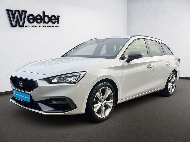 Gebraucht Seat Leon FR 131 PS (96 kW) 2021 Weiß Kombi
