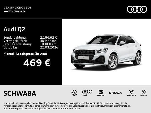 Neu Audi Q2 S-Line 150 PS (110 kW) 2026 Weiß SUV