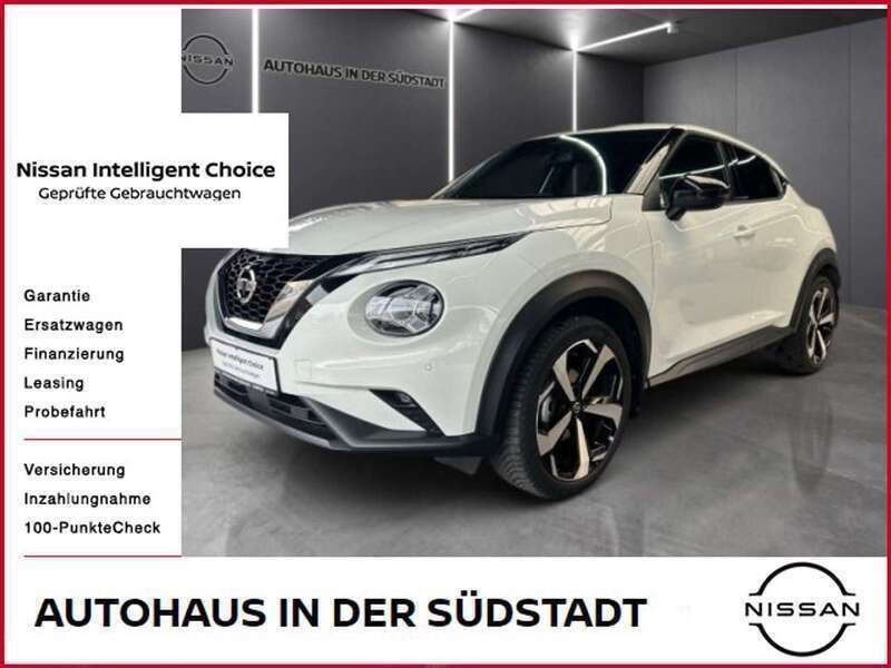 Weiß Gebraucht 2020 Nissan Juke Tekna SUV | 19.580 € (Fairer Preis) - Bild 1/4