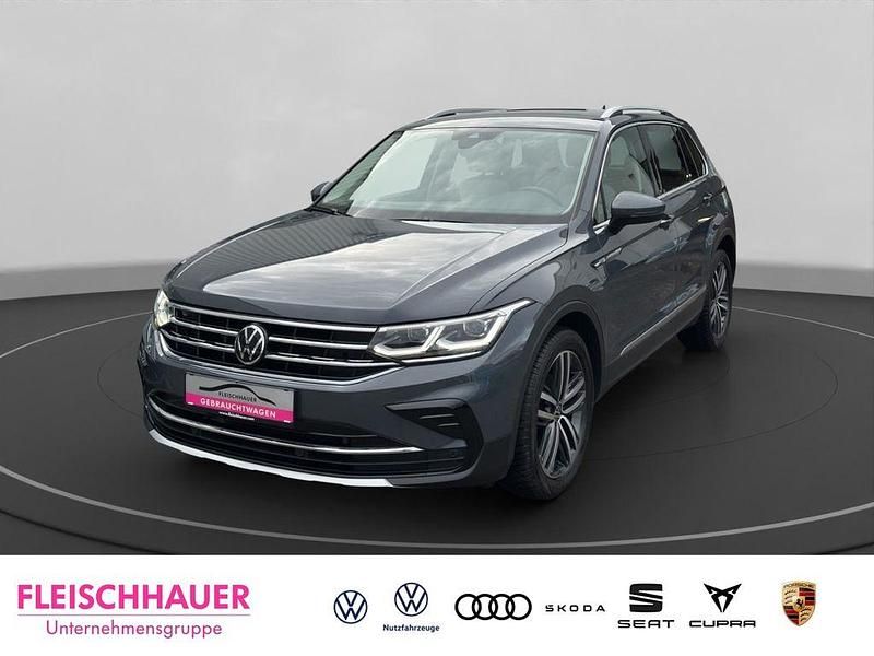 Grau Gebraucht 2023 VW Tiguan Elegance SUV | 34.440 € (Fairer Preis) - Bild 1/4