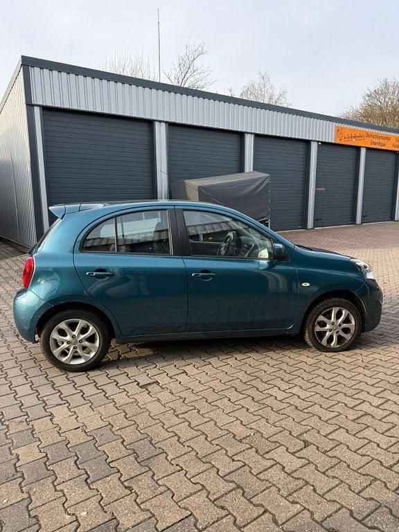 Gebraucht Nissan Micra 58 PS (42 kW) 2015 Blau Kleinwagen
