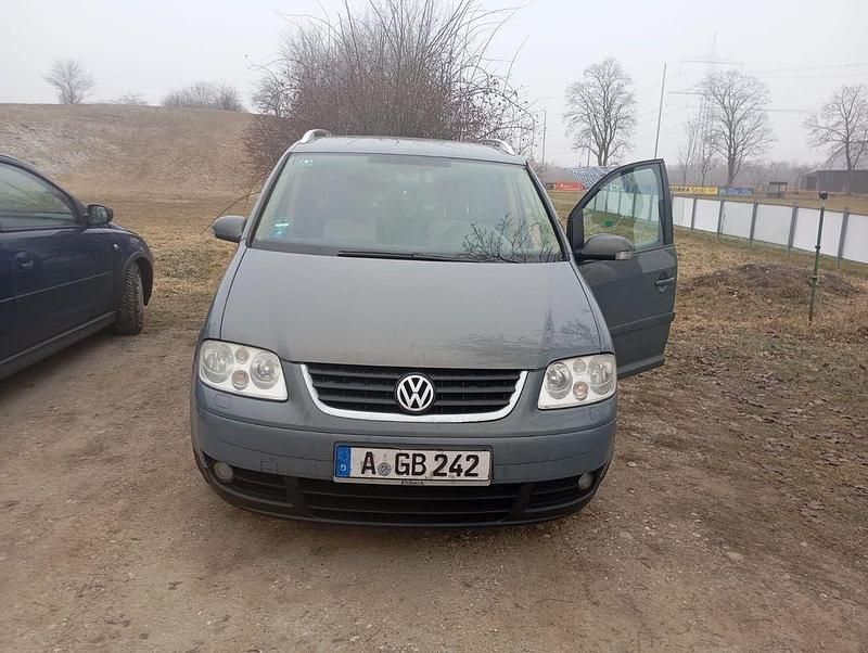 Gebraucht VW Touran Conceptline 105 PS (77 kW) 2005 Grau Van / Kleinbus