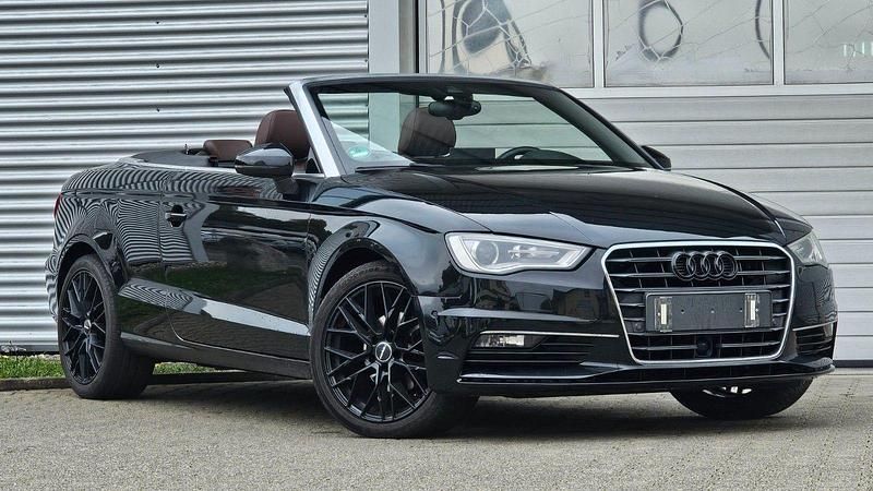 Schwarz Gebraucht 2014 Audi A3 Cabriolet Ambiente Cabrio | 16.980 € (Fairer Preis) - Bild 1/4