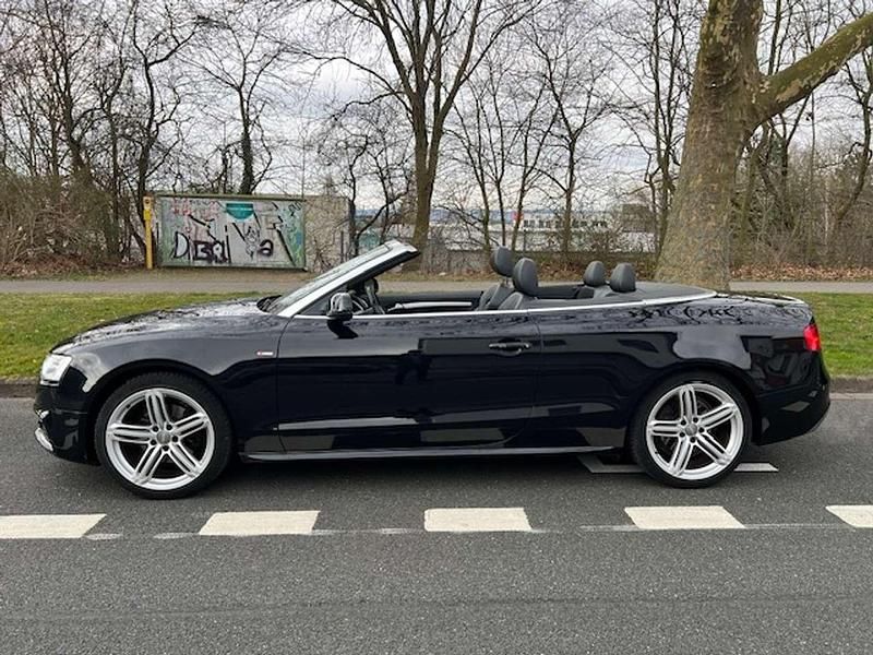 Gebraucht Audi A5 Cabriolet S-Line 170 PS (125 kW) 2012 Schwarz Cabrio